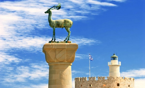 Rhodes Island from Marmaris